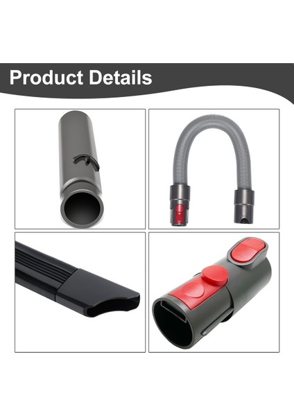 Dyson V7 V8 V10 V11 V15 Elektrikli Süpürge Için Aksesuarlar, Dyson Hortum Aralık Başlığı Adaptörleri Için Elektrikli Süpürge Eki (Yurt Dışından)