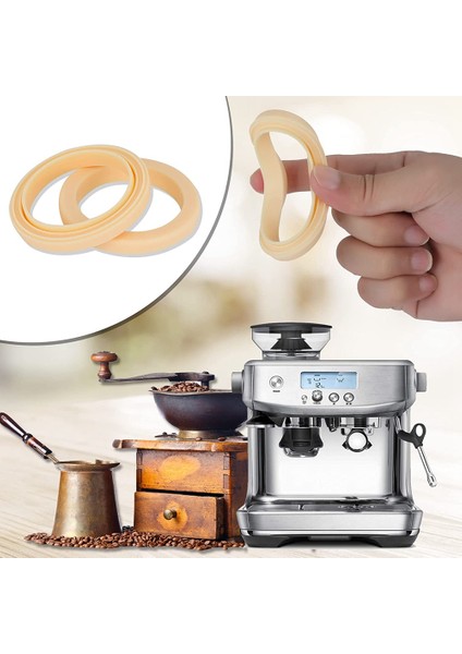 54MM Silikon Buhar Halkası, Breville Espresso Makinesi Için 3 Paket Grup Başlığı Contası 878/870/860/840/810/500/450/ Sage 500/870 (Yurt Dışından)