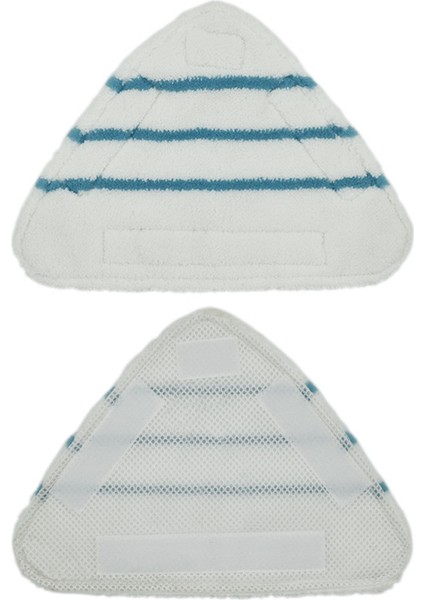 2 Adet Buharlı Paspas Yedek Pedleri Üçgen Yıkanabilir Kumaş Mikrofiber Buharlı Paspas Pedleri Paspas Kafası Pedi Buharlı Paspas Yedek (Yurt Dışından)