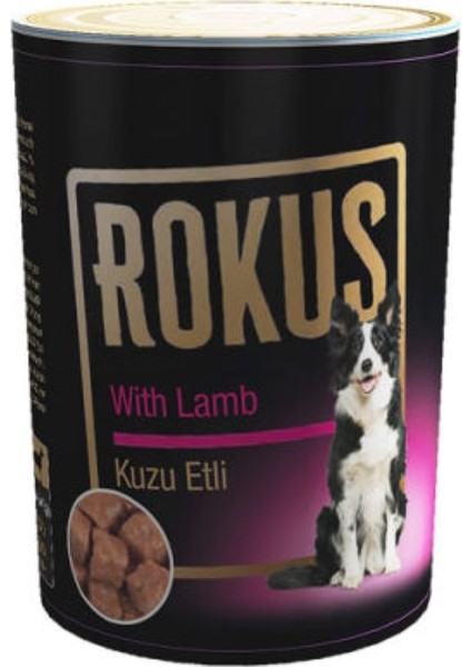 Kuzu Etli Köpek Konserve Maması 410GR 12'li