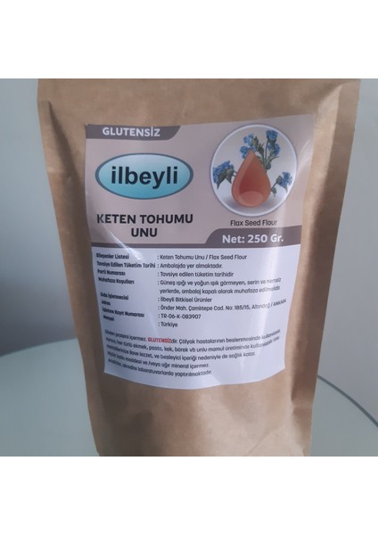 Keten Tohumu Unu 250 Gr