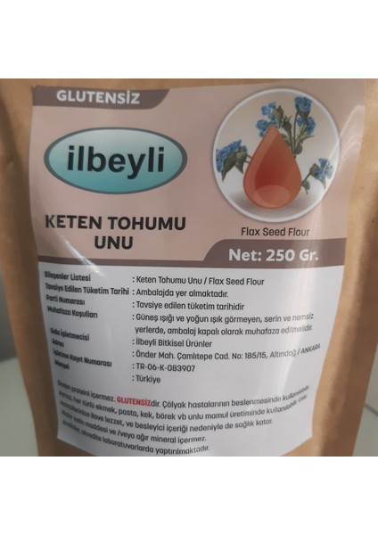 Keten Tohumu Unu 250 Gr