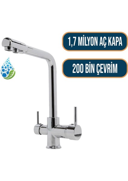 Aqua Bella Matrix Plus 10 Aşamalı Su Arıtma Cihazı Arıtmalı 3 Yollu Bataryalı