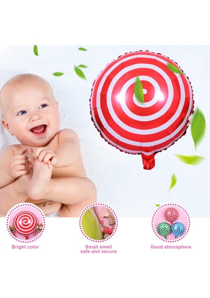 Şeker Balonları Çocuklar Candy Crush Parti Dekoru (Yurt Dışından)