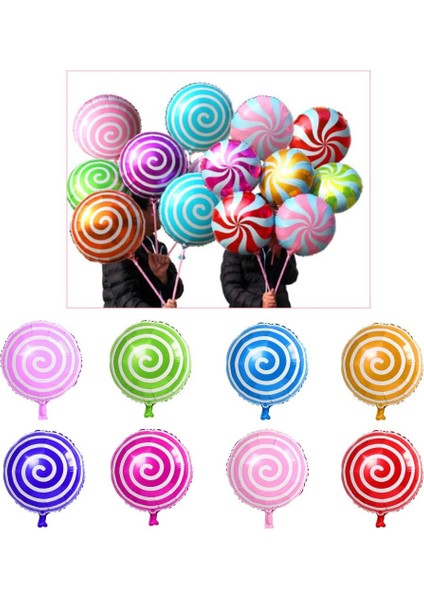 Şeker Balonları Çocuklar Candy Crush Parti Dekoru (Yurt Dışından)