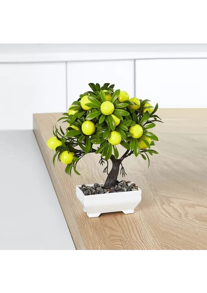 Rüzgar Yapay Çiçekçilik Limon Ağacı