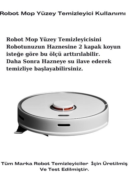 Miss Lina Robot Süpürge Deterjanı Bebek Pudrası Kokulu 500 ml