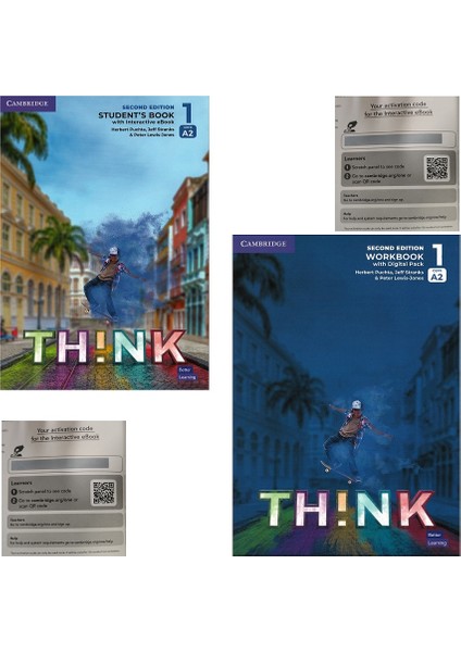 Think 1 Student's Book with interactive eBook + Workbook with Digital Pack (2nd)