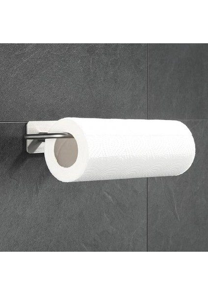 Duvara Montaj Yatay Kağıt Havlu Tutucu Banyo Mutfak Kağıdı Havlu Askısı Dissia Raf Tuvalet Kağıdı Tutucu Doku Rulosu | Depolama Tutucular ve Amp;raflar (Yurt Dışından)