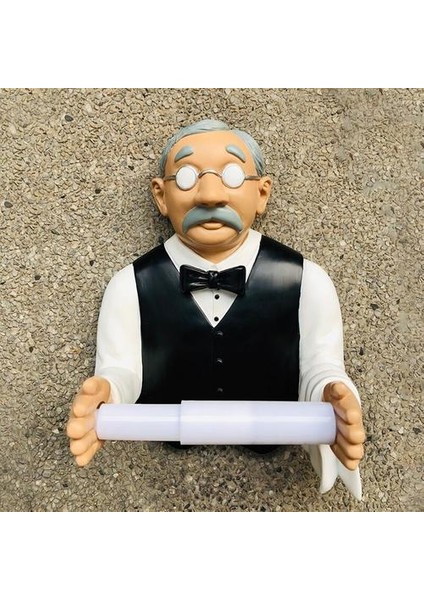 Şekilli Rulo Kağıt Tutucu Dağıtıcı Duvara Monte Karikatür Banyo Kağıt Havlu Mutfak Ev Için Dekor Standı | Rüzgar Çanları ve Amp;asılı Süslemeler (Yurt Dışından) fiyatları