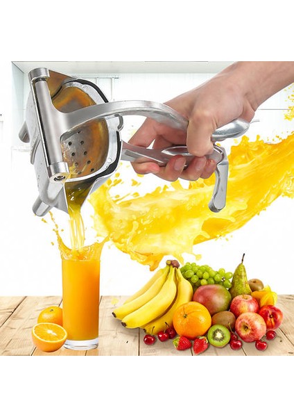 Taşınabilir Blender Turuncu Limon Manuel Sıkacağı Meyve Extractor Alüminyum El Sıkacağı El Basın Makinesi (Yurt Dışından)