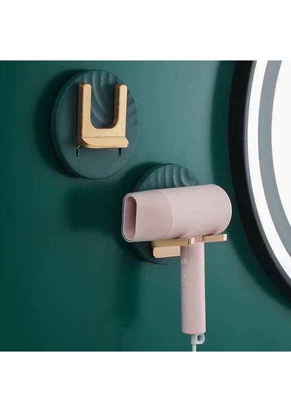 Minimalist Işık Lüks Saç Kurutma Makinesi Depolama Raf Katlanır Punch-Ücretsiz Saç Kurutma Makinesi Depolama Raf Banyo Tuvalet Saç Kurutma Makinesi Raf (Yurt Dışından)