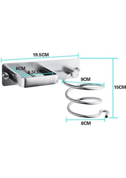 Askı Duvara Monte Standı Organizatör Pratik Araçları Dayanıklı Raf Banyolar Uzay Alüminyum Raf Kumlama Ücretsiz Saç Kurutma Makinesi Tutucu | Banyo Rafları (Yurt Dışından) fırsatları