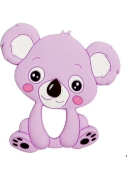 Bebek Hayvan Silikon Dişlikleri Koala Bebek Diş Çıkarma Ürün Aksesuarları Için Emzik Zincirleri | Bebek Dişçileri (Yurt Dışından)