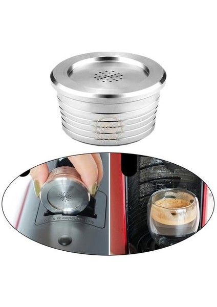 20 ml Yeniden Kullanılabilir Paslanmaz Çelik Kahve Fincanı Filtre Pod Delta Q Makinesi Için Seti | Kahve Filtreleri (Yurt Dışından)