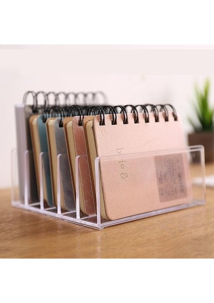 Katı 5 Izgara Dosya Depolama Raf Kitap Standı Masaüstü Nordic Plastik Dosya Kitap Tutucu Ofis Masası Saklama Kitabı Organizatör | Saklama Kutuları ve Amp;bidon (Yurt Dışından) modelleri