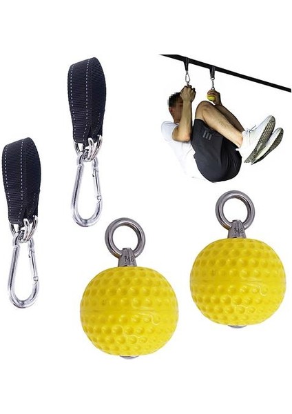 El Kavrama Gücü Eğitmeni Kaymaz Çekin Topu Tırmanma Güç Kavrama Gücü El Egzersiz Spor Bouldering Tutma Egzersiz | El Sapları (Sarı) (Yurt Dışından) fırsatları
