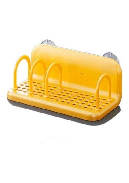 Mutfak Raf Plastik Sünger Lavabo Raf Sabun Sünger Drenaj Raf Vantuz Bulaşık Bezleri Tutucu Banyo Tutucu Mutfak Depolama | Çanta ve Amp;sepet (Yurt Dışından)