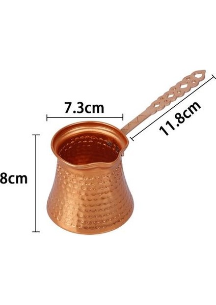 330 ml Alüminyum Kolu Cevze Turk Türkçe Kahve Pot Bakır Makinesi Yeni | Kahve Tencere (Yurt Dışından)