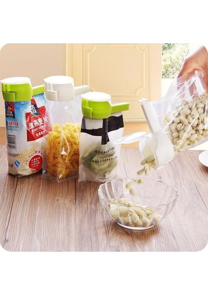 1 Adet Snack Sızdırmazlık Klipsi Plastik Yardımcı Gıda Tasarrufu Seyahat Mutfak Gadget'ları Conta Yiyecek Depolama Çantası Klipler | Çanta Klipleri (Yurt Dışından)