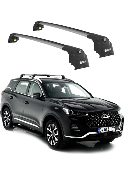 Chery Tiggo 7 Pro 2020-2023-2024 Turtle Air2 Ara Atkı Gri