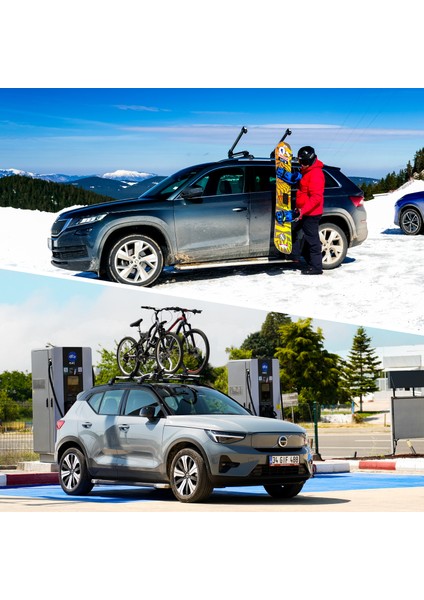 Chery Tiggo 7 Pro 2020-2023-2024 Turtle Air2 Ara Atkı Gri