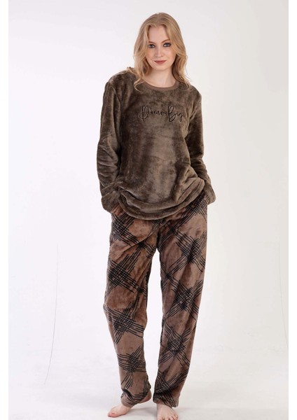 Kadın Welsoft Uzun Kol Pijama Takım