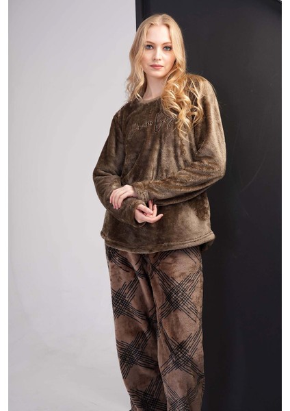 Kadın Welsoft Uzun Kol Pijama Takım