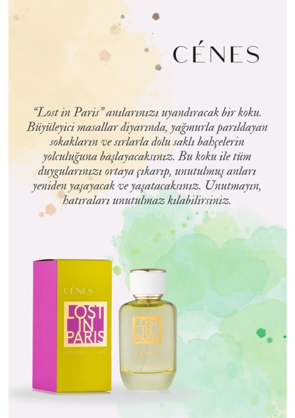 Lost In Paris Kadın Edp 100ML-PARFÜM