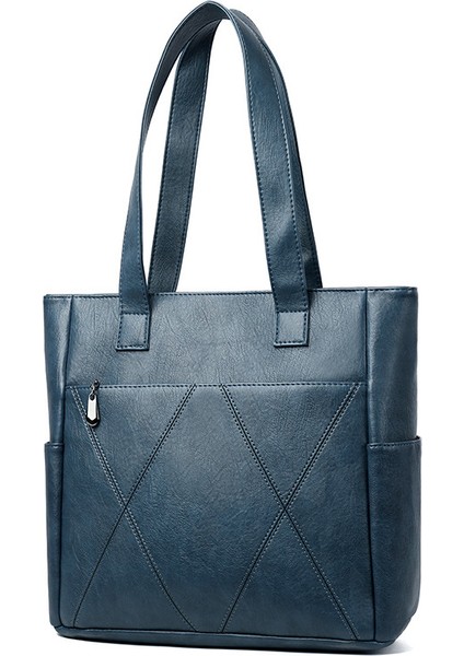 Çanta Kadın Çantası 2023 Yeni Tite Çantası Bayan Gidiş Çantası Avrupa ve Amerikan Retro Tarzı Büyük Kapasiteli Taşınabilir Omuz Çantası (Yurt Dışından)