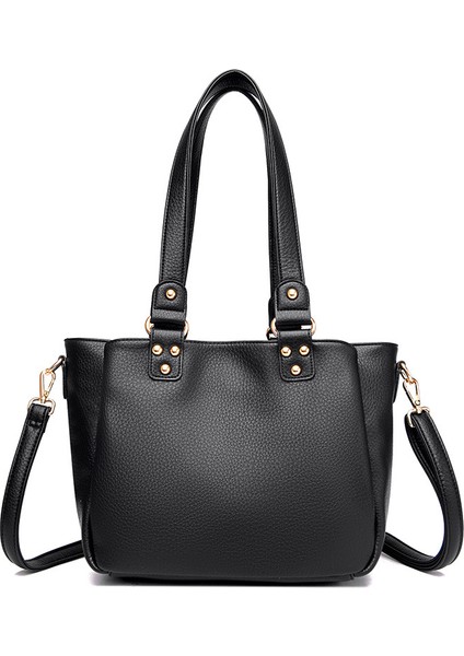 Çanta Kadın 2023 Yeni Tite Çanta Avrupa ve Amerikan Moda Rahat Büyük Kapasiteli Bayan Çapraz Omuz Çanta Kadın Çanta (Yurt Dışından)