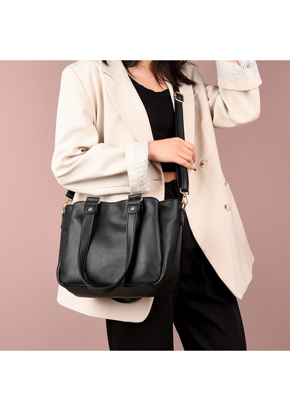 Çanta Kadın 2023 Yeni Tite Çanta Avrupa ve Amerikan Moda Rahat Büyük Kapasiteli Bayan Çapraz Omuz Çanta Kadın Çanta (Yurt Dışından) indirimleri