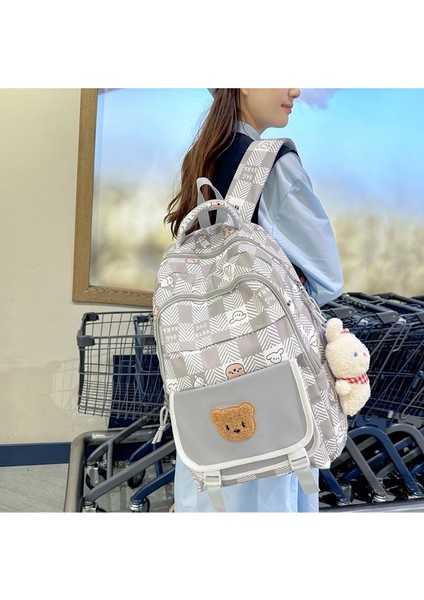 Sırt Çantası Kız Taze Okul Çantası Kore Rahat Ortaokul Öğrencisi Kız Sırt Çantası (Yurt Dışından) indirimleri