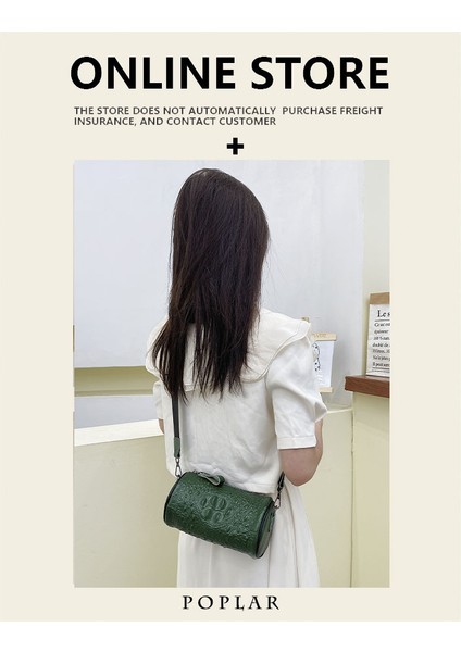 Hakiki Deri Kadın Çantası Ilk Katman Inek Derisi Omuz Crossbody Çanta 2023 Yeni Moda Timsah Desen Küçük Kare Çanta Geniş Omuz Askısı (Yurt Dışından) modelleri