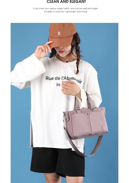 Bags Naylon Bez Kadın Çantası 2023 Yeni Bayan Çapraz Boy Çanta Moda Taşınabilir Omuz Çanta Toto Çanta (Yurt Dışından) fiyatları