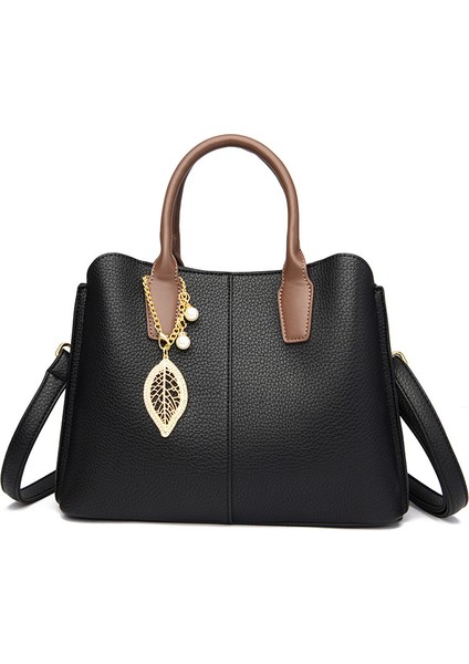 2023 Yeni El Çantası Avrupa ve Amerikan Retro Kadın Çantası Çok Katmanlı Büyük Kapasiteli Tek Omuzlu Eğimli (Yurt Dışından)