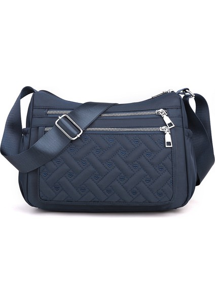 Kadın 2023 Bahar Yeni Crossbody Çanta Taşınabilir Büyük Kapasiteli Iş Para Cüzdan Çok Bölmeli Basit Orta Yaşlı Anne Çantası (Yurt Dışından)