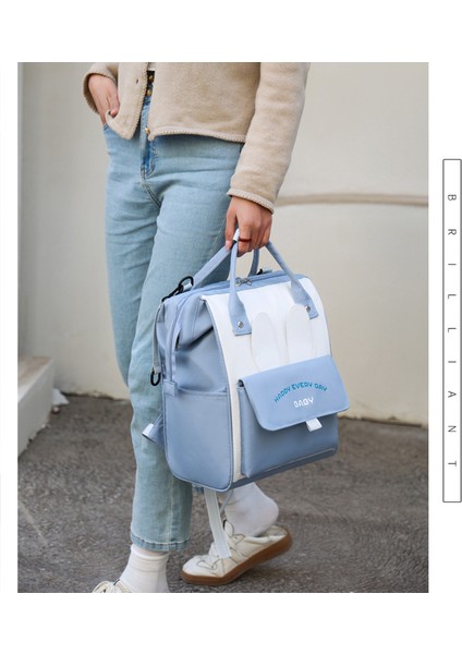 Büyük Kapasiteli Çok Fonksiyonlu Mumya Çantası Su Geçirmez Bebek Malzemeleri Saklama Çantası Taşınabilir Taşınabilir Çok Bölmeli Anne Bebek Çantası (Yurt Dışından) fiyatları