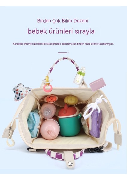 Yeni Anne ve Bebek Çantası Kedi Yavrusu Desen Sevimli Anne Çanta Hayvan Ekose Omuz Saklama Süt Yalıtım Hapsi Çanta (Yurt Dışından) modelleri