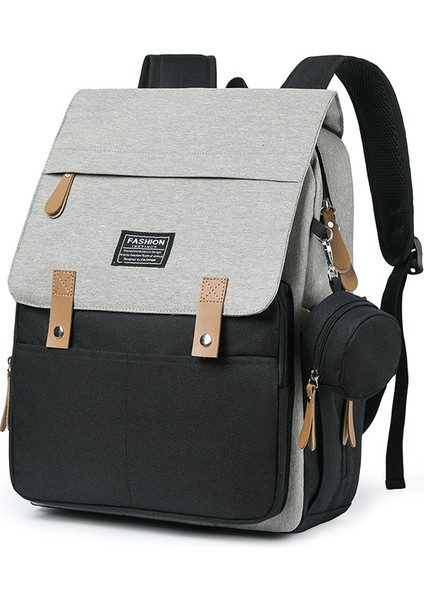 Anne Çantası Büyük Kapasiteli Omuz Anne ve Bebek Çantası Su Geçirmez 900D Ultra Hafif Bebek Bezi Çantası Sürülebilir Kol Anne Sırt Çantası (Yurt Dışından)