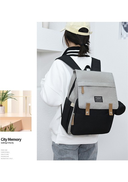 Anne Çantası Büyük Kapasiteli Omuz Anne ve Bebek Çantası Su Geçirmez 900D Ultra Hafif Bebek Bezi Çantası Sürülebilir Kol Anne Sırt Çantası (Yurt Dışından) fiyatları