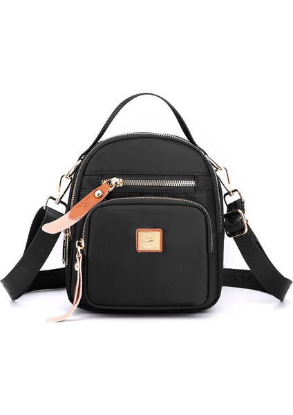 Yeni Omuz Çantası Kadın Açık Eğlence Crossbody Çantası Basit Taşınabilir Cep Telefonu Anahtar Para Cüzdanı (Yurt Dışından)