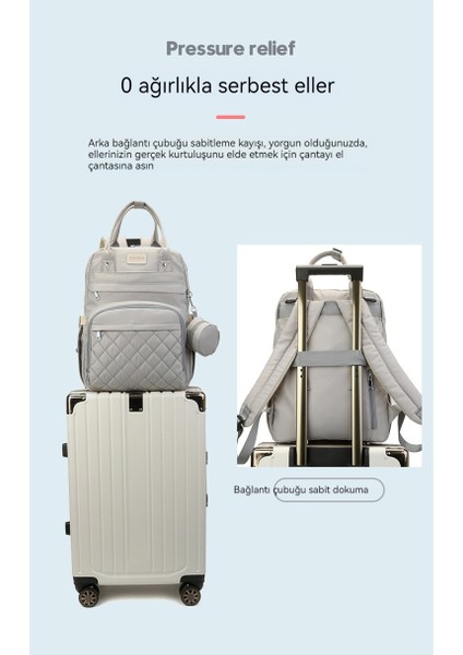 Kapitone Sökülebilir Bebek Bezi Pedleri Anne Torbası Biberon (Yurt Dışından) indirimleri