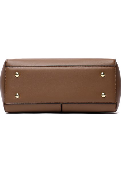 Bayan Çanta 2023 Yeni Yüksek Kaliteli Büyük Kapasiteli Messenger Çanta Avrupa ve Amerikan Moda Handbag Çanta (Yurt Dışından)