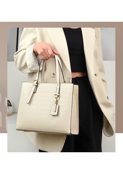 BAGS2023 Yeni El Çantası Çanta Avrupa ve Amerikan Moda Timsah Deseni Çanta (Yurt Dışından) fırsatları