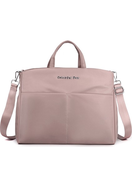 Yeni Bayan Büyük Kapasiteli Çanta Kore Moda Trend Tek Omuz Messenger Çanta Bilgisayar Çantası (Yurt Dışından)