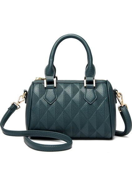 Çantalar 2023 Yeni Boston Kadın Çantası Yastık Çantası Trend Çapraz Büyük Kapasiteli El Çantası (Yurt Dışından)