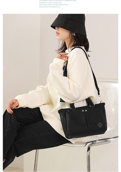 2023 Yeni Moda Trend Omuz Çantası Çok Katlı Büyük Kapasiteli Messenger Çantası Banliyö Anti-Sıçrayan Su Kore Sırt Çantası (Yurt Dışından) modelleri