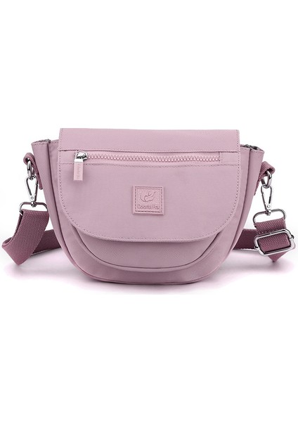 Crossbody Çanta Kadın Kore Moda Vahşi Omuz Çantası Su Sıçramasına Dayanıklı Naylon Ruj Bozuk Para Cüzdanı (Yurt Dışından)