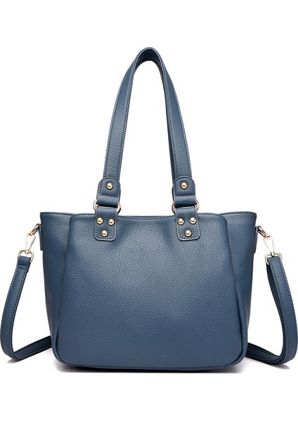 Çanta Kadın 2023 Yeni Tite Çanta Avrupa ve Amerikan Moda Rahat Büyük Kapasiteli Bayan Çapraz Omuz Çanta Kadın Çanta (Yurt Dışından)